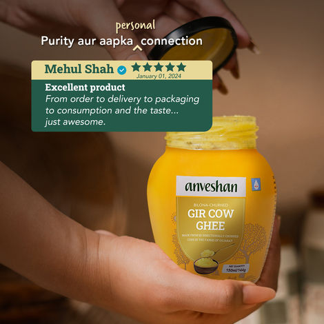 Anveshan A2 Gir Cow Ghee