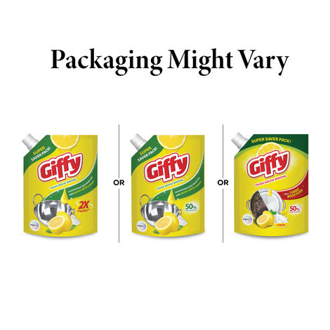 Giffy Lemon Dishwash Gel