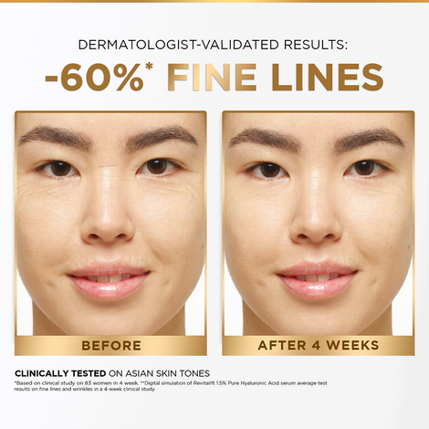 L'Oreal Paris Revitalift Hyaluronic Acid Serum Lightweight & Hydrating Face Serum