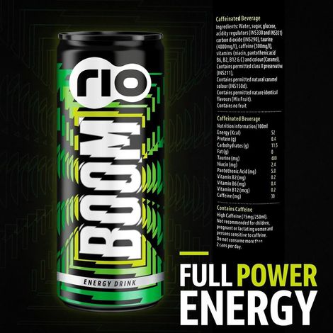 RIO Boom Energy Drink Can