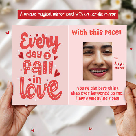 Oye Happy Adorable Mirror Card