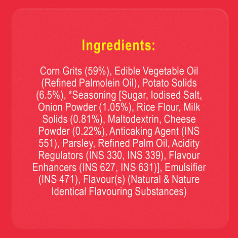 Crax Fritts Sour Cream and Onion Corn & Potato Stick Snacks