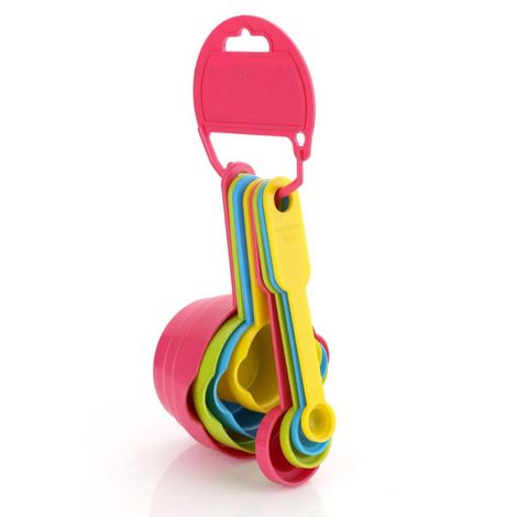 Everest Measuring Cup & Spoon 8 Pcs Set