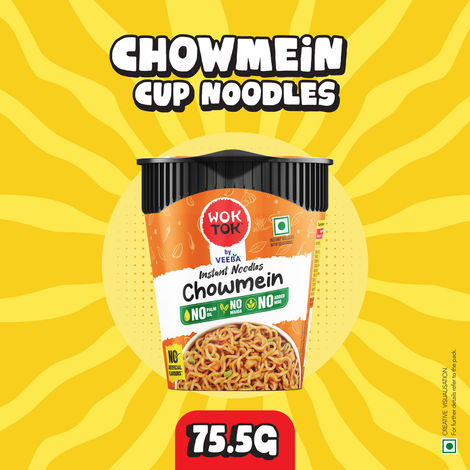 Wok Tok by Veeba Instant Cup Noodles Chowmein