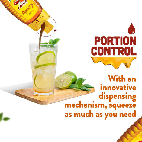 Dabur Honey - 100% Pure, World's No.1 Honey Brand (No Sugar Adulteration)