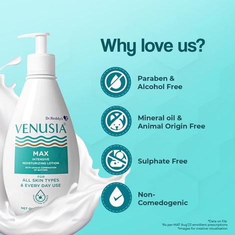 Venusia Max Intensive Moisturizing Lotion 500mL