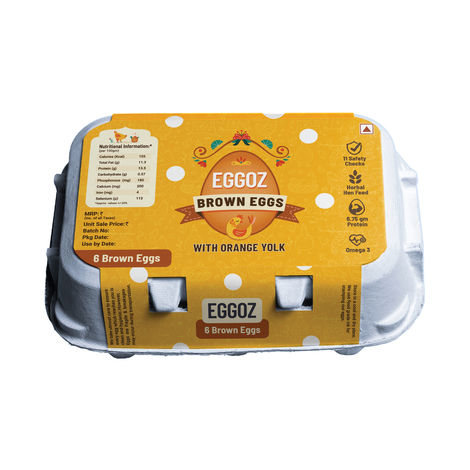 Eggoz Protein Rich Farm Fresh Brown Eggs