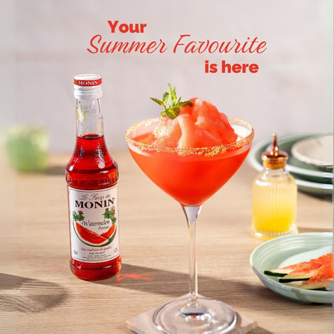 MONIN Watermelon Syrup () & Sepoy & Co. Classic Lemonade () Combo 