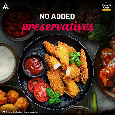 ITC Master Chef Chicken Breast Strips | High in Protein | No Added Preservatives | 12 pieces