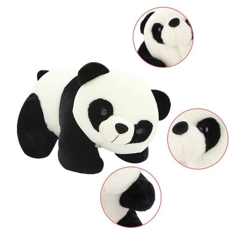 DearJoy Small Sleeping Panda Soft Toy