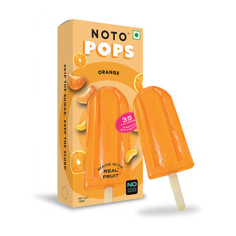 Noto Orange Sugar Free Popsicle