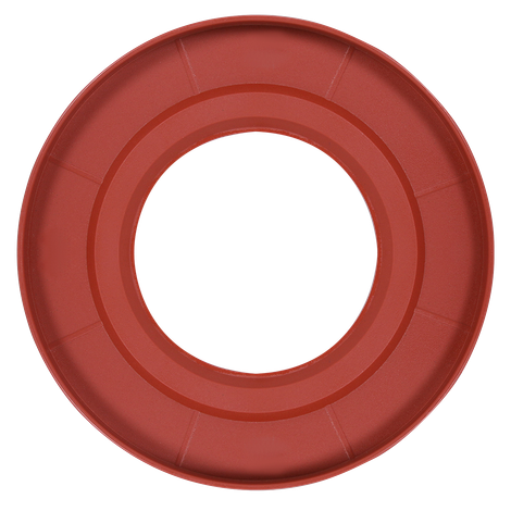 Anjali Super Durable Plastic Gas Cylinder Stand Stand Trolley | Hard Plastic | Red