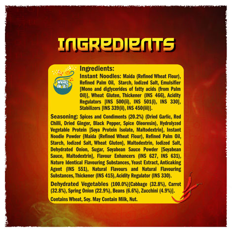 Sunfeast Yippee! Korean Noodles Fiery Hot