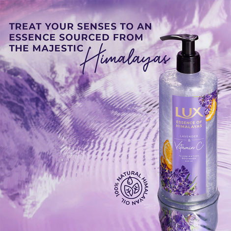 Lux Lavender and Vitamin C Shimmer Body Wash