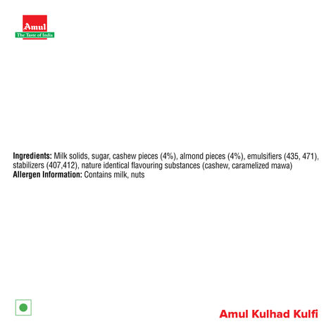 Amul Kulhad Kulfi Icecream