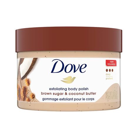 Dove Body Polish | Brown Sugar & Coconut Butter | For Dry Skin | Get Rejuvenated Skin