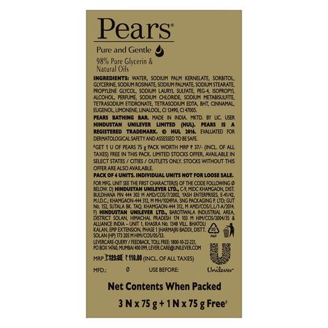 Pears Pure & Gentle Bathing Soap