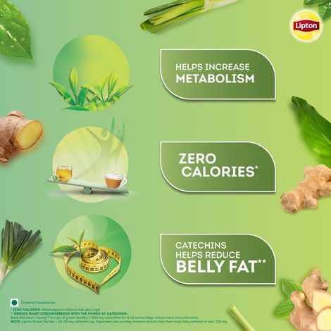 Lipton Lemongrass Ginger I Tasty Green Tea