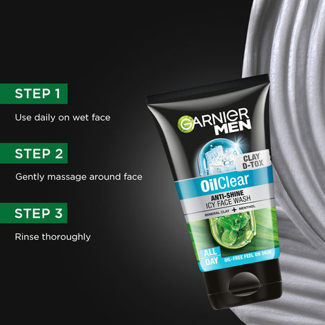 Garnier Men Oil Clear Face Wash