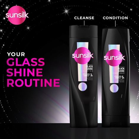 Sunsilk Radiant Black Shine Shampoo