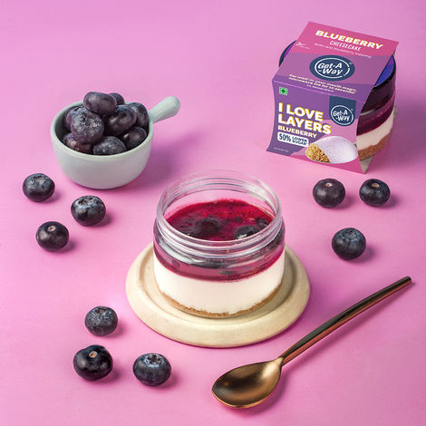 Get- A- Way Blueberry Cheesecake Jar