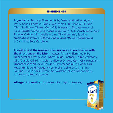 Aptamil Gold Stage 2 Follow Up Formula Powder Refill