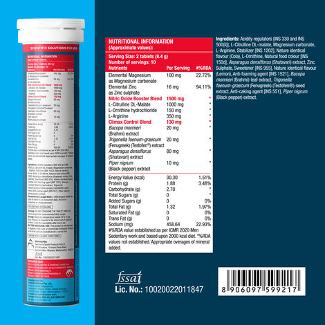 Fast&Up Delay Climax Supplement - Cola