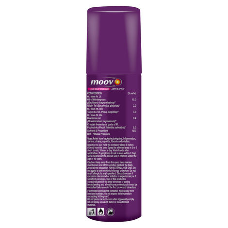 Moov Fast Pain Relief Spray