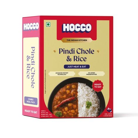 Hocco Pindi Chole Rice Combo