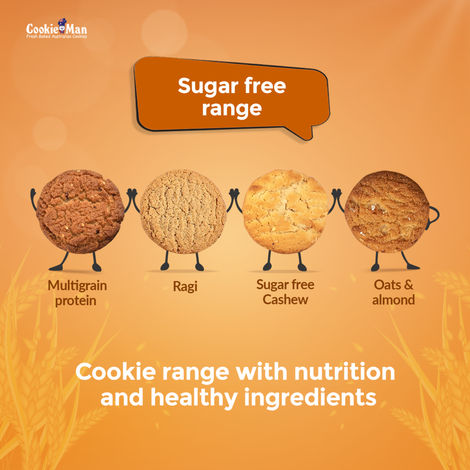 CookieMan Sugar Free Multigrain Cookies