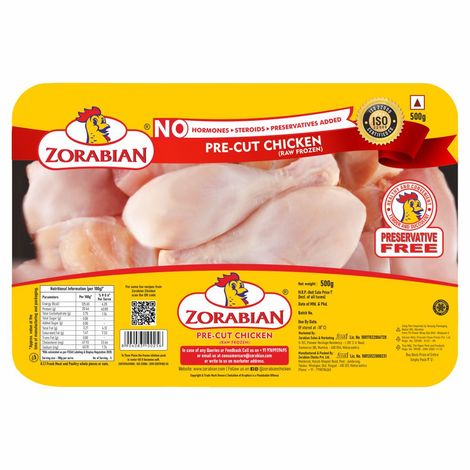 Zorabian Pre Cut Chicken Skinless (Half)