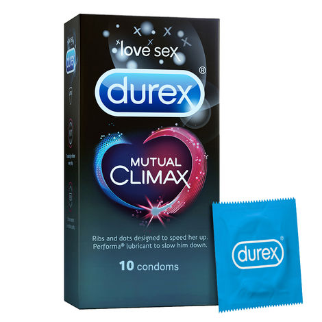 Durex Mutual Climax Condom - Long-Last Dotted Condoms