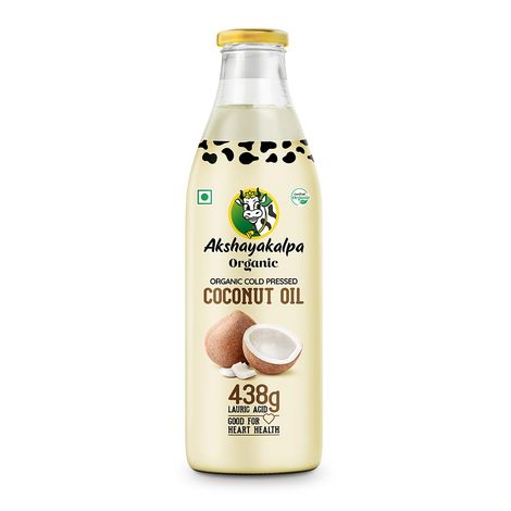 Akshayakalpa Organic Coconut Cold Pressed Oil (Nariyal Oil)