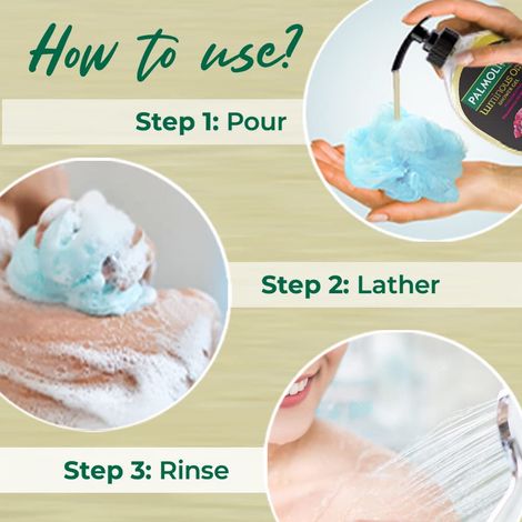 Palmolive Macadamia Oil With Peony Luminous Oils Shower Gel