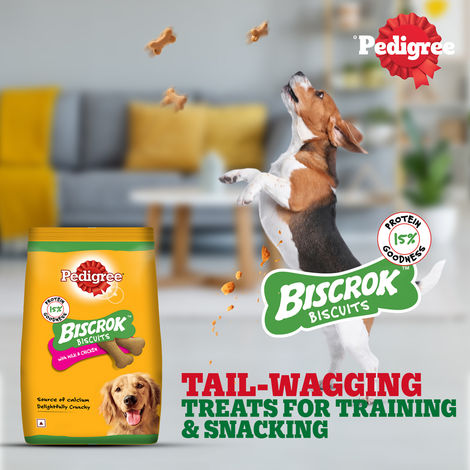 Pedigree Biscrok Milk & Chicken Flavour Dog Biscuits