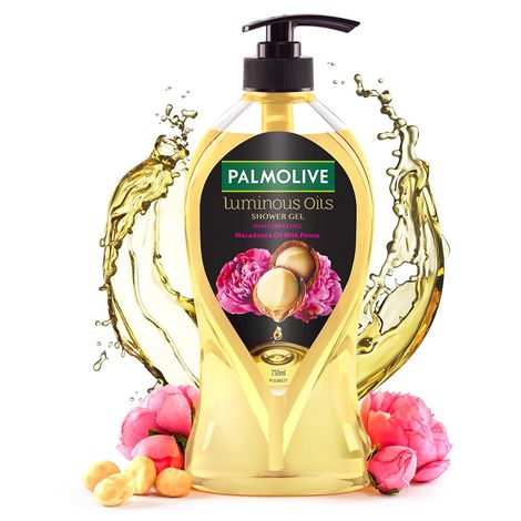Palmolive Macadamia Oil With Peony Luminous Oils Shower Gel