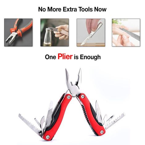 Link Prabal 13-in-1 Multi-Function Plier Tool - Compact Home Hand Tool