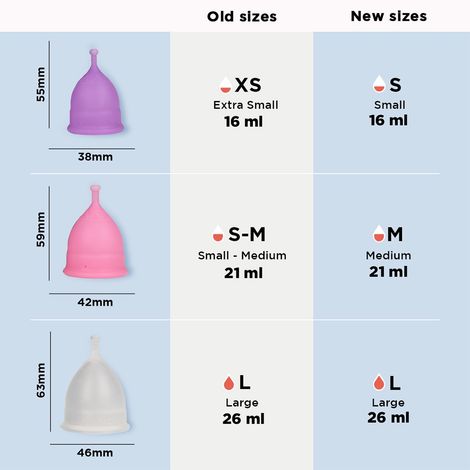 Pee Safe Reusable Menstrual Cup Small
