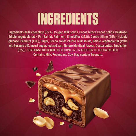 Snickers Filled with Brownie, Peanuts & Caramel Chocolate Bar Combo 