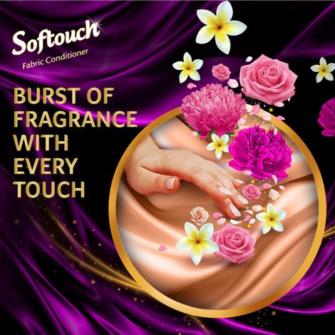 Wipro Softouch Royal Perfume Fabric Conditioner (Purple)