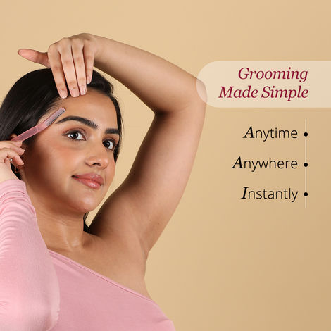 Carmesi Reusable Face Razor for Women Facial Hair | Instant & Painless Hair Removal