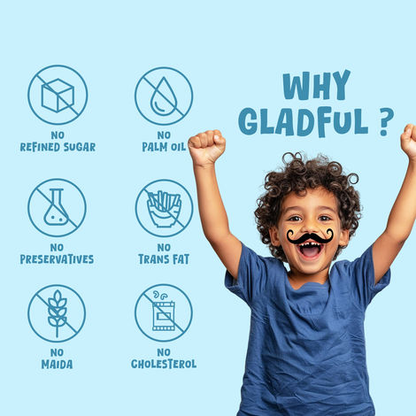 Gladful Choco Pancake Sprouted Millets and Masoor Mix