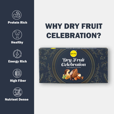 Let's Try Dryfruit Celebration Gift Box