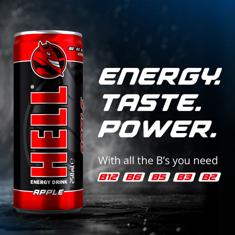 HELL Energy Drink Apple Flavoured Drink