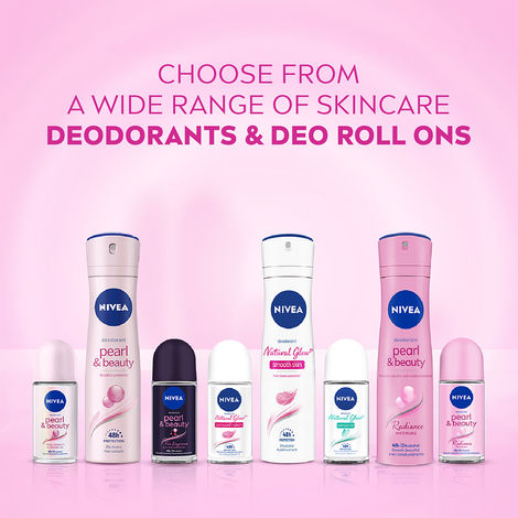 Nivea Natural Glow Even-toned & Smooth Skin 72h Protection Roll On