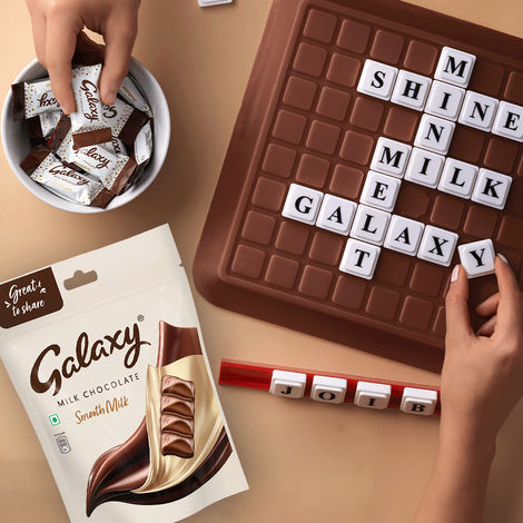 Galaxy Smooth Milk Minis Chocolate Pack with Goodness of Milk & Cocoa