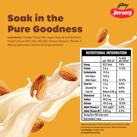 Godrej Jersey Badam Milk Drink