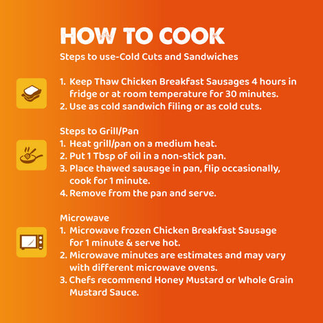 Yummiez Chicken Breakfast Sausages