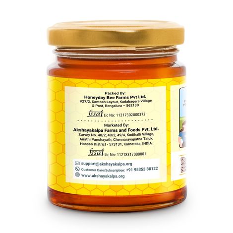 Akshayakalpa Organic Multifloral Raw Honey