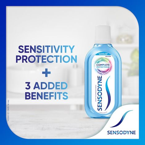 Sensodyne Alcohol Free Complete Protection+ Mouthwash